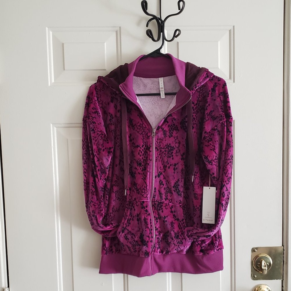 Lularoe Bethany Zip Front Hoodie